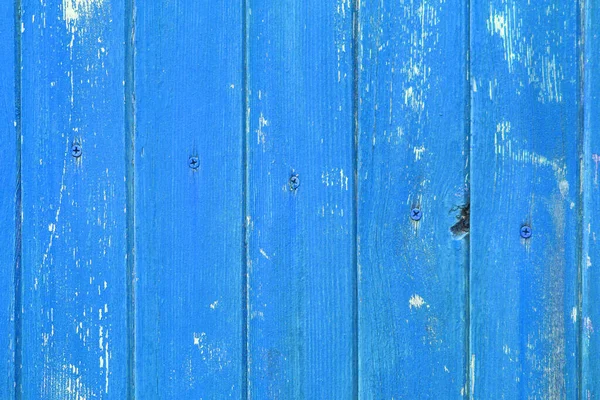 Fundo Vintage Azul Pintado Espalhado Velhas Tábuas Madeira — Fotografia de Stock