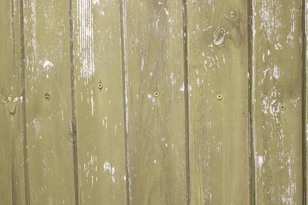 Ročník Pozadí Zelené Malované Roztroušené Staré Dřevěné Desky — Stock fotografie