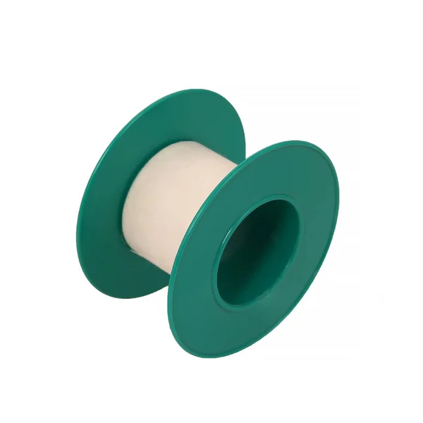 Green medical insulating tape — Stock Photo, Image