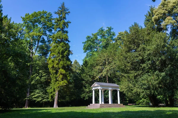 Temple in the park of Karlsruhe — Stock Photo, Image