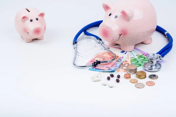 Costes sanitarios en medicina — Foto de Stock