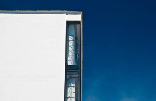 Famous Bauhaus architecture school in the city Dessau Germany