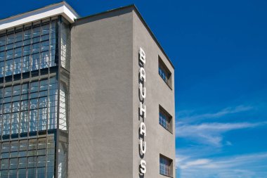 Bauhaus school in the city Dessau clipart