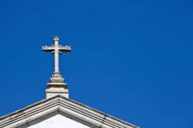 Kilise çatısının ayrıntılı