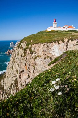 Deniz feneri cabo da roca, uçurumlar