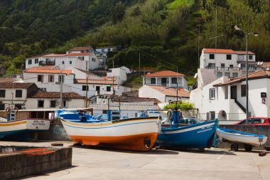 sau Fishermans Köyü miguel acores üzerinde
