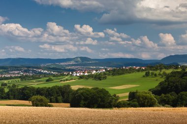 suabian alb Almanya için manzaralı manzara
