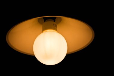 ayrıntılı olarak eski asma lamba