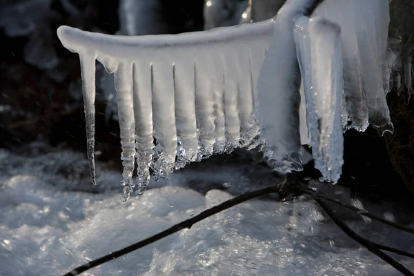 Buz sarkıtları akışı