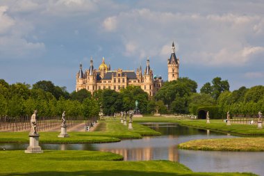 Park ve kale Schwerin
