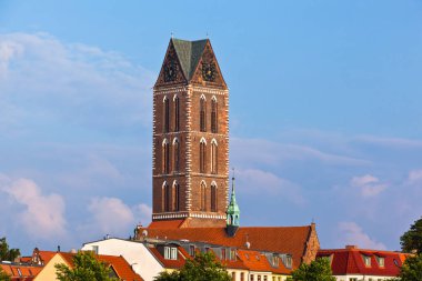 Wismar kilisede Aziz Maria Kulesi