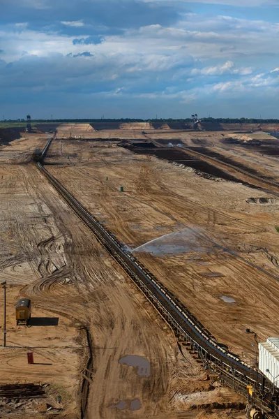 kömür madenciliği ile manzara