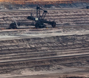 kömür madenciliği terraces içinde