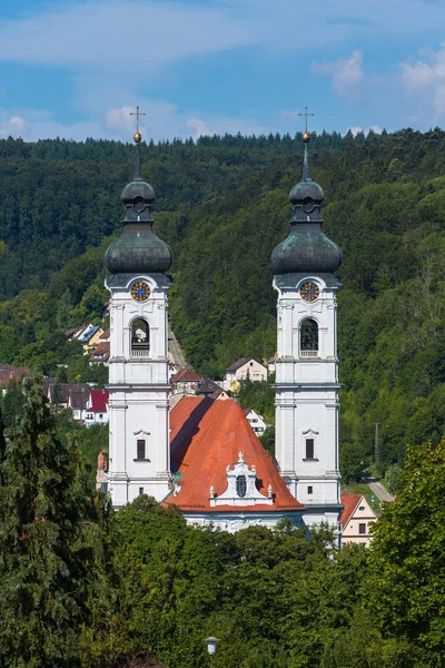 Manastır Zwiefalten Almanya ile manzara