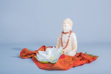 lotos çiçek doğal Buda heykeli