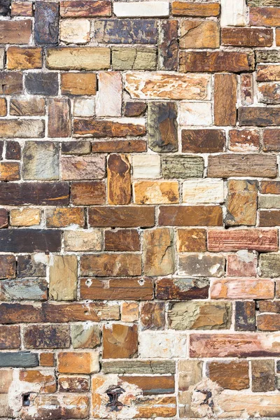 Natural brickstone wall background — Stock Photo, Image