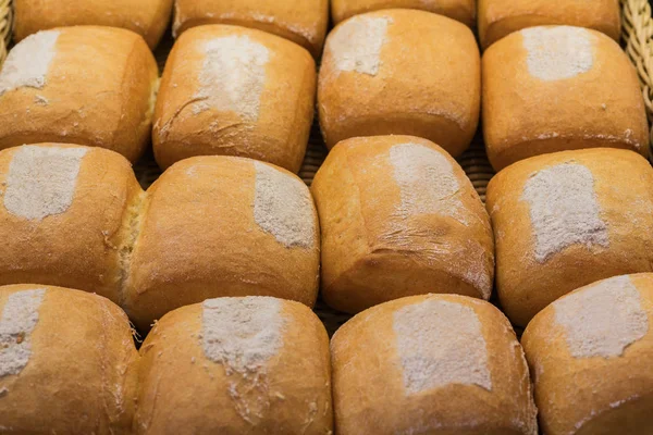 Bollos en una panadería en detalle — Foto de Stock