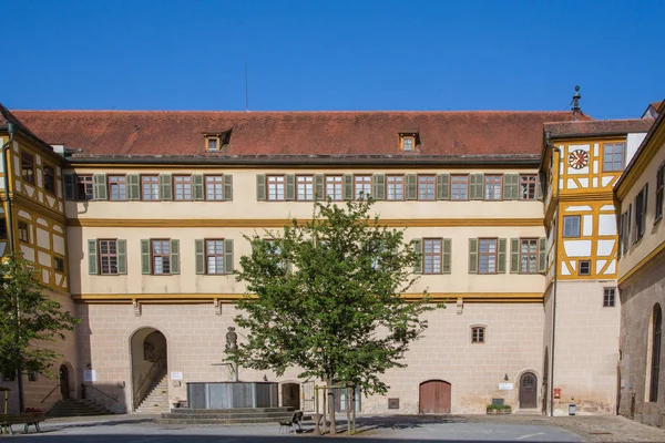 Pátio interior do castelo em Tuebingen — Fotografia de Stock