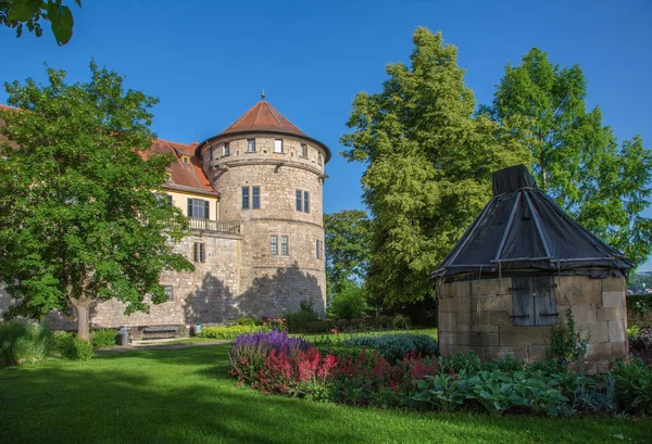 Garten des Tübinger Schlosses — Stockfoto