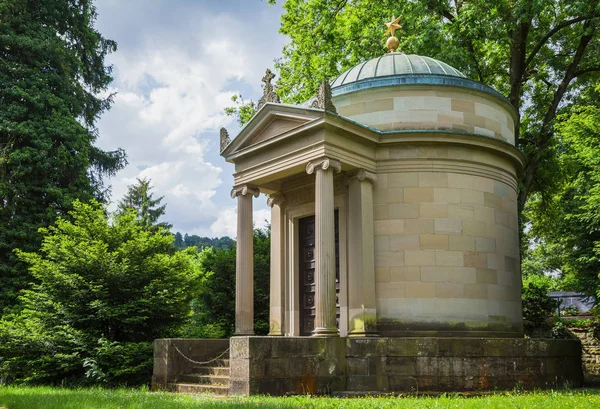 Capilla idílica de la tumba en Stuttgart — Foto de Stock