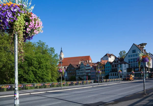 Escena de la calle y el casco antiguo Tuebingen —  Fotos de Stock