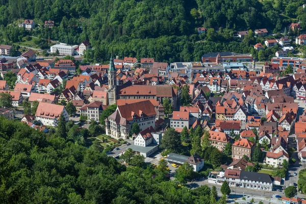 Stadt Bad Urach auf der Schwäbischen Alb — Stockfoto