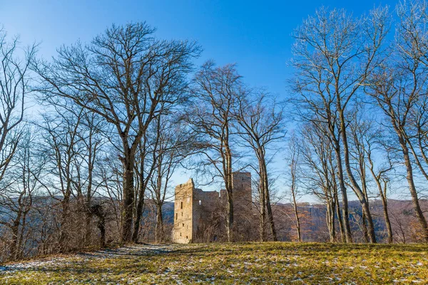 Torre do castelo Reussenstein — Fotografia de Stock