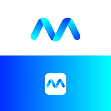 M harfi logo, logo tasarımı