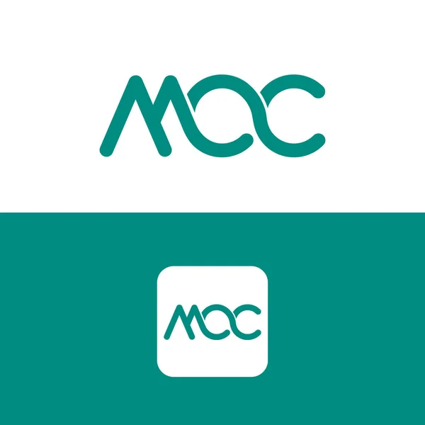 Projeto Logotipo Projeto Logotipo Letra Mcc — Vetor de Stock