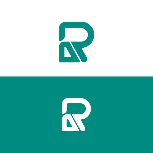 Lettre Logo Design Logo Design Vecteur — Image vectorielle