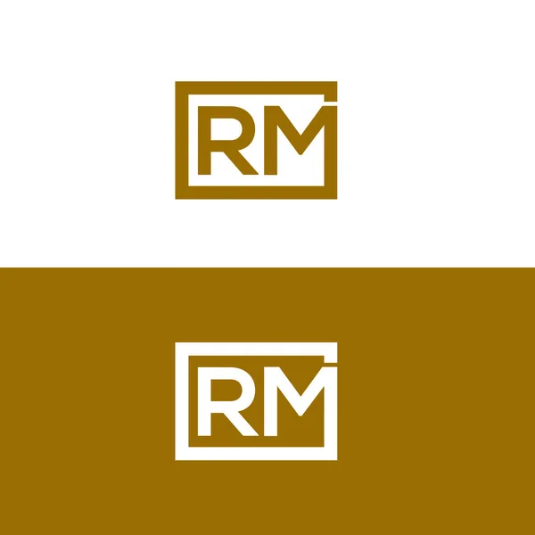 RM harfi logo satırı kare RM