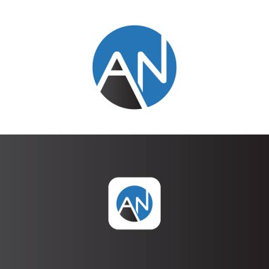 Bir Harf Logosu Tasarım Şablonu Vektörü