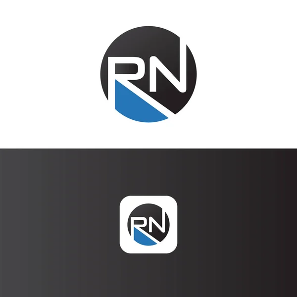 Rn字母标志设计模板向量 — 图库矢量图片