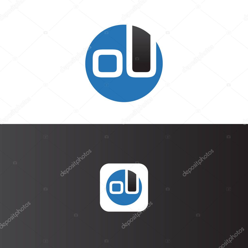 Ou Letter Logo Design Template Vector Premium Vector In Adobe Illustrator Ai Ai Format Encapsulated Postscript Eps Eps Format