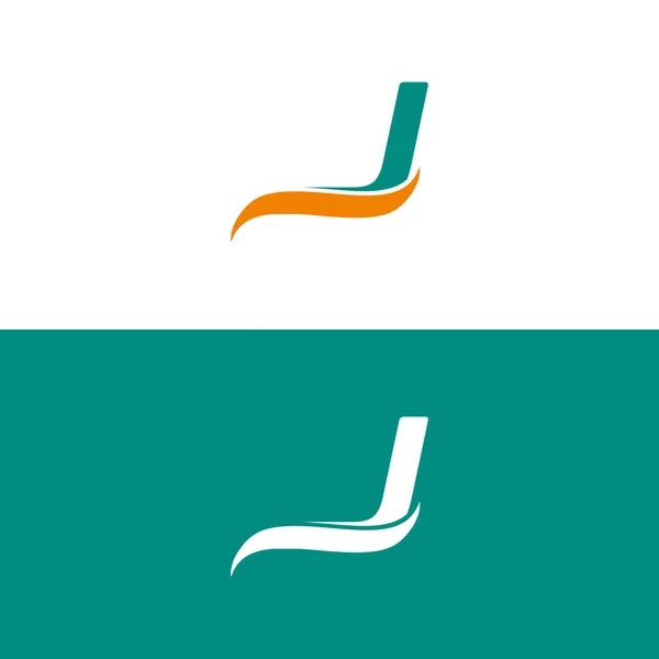 Harfi Logo Tasarımı Logosu Tasarımı — Stok Vektör