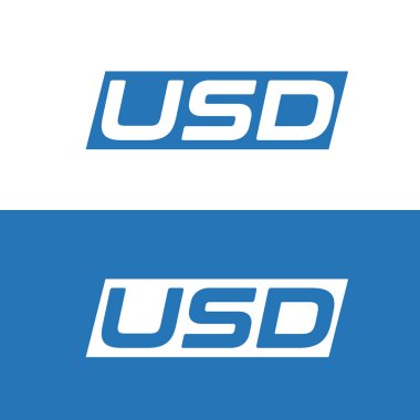 Kullanıcı harfi logo tasarım vektörü