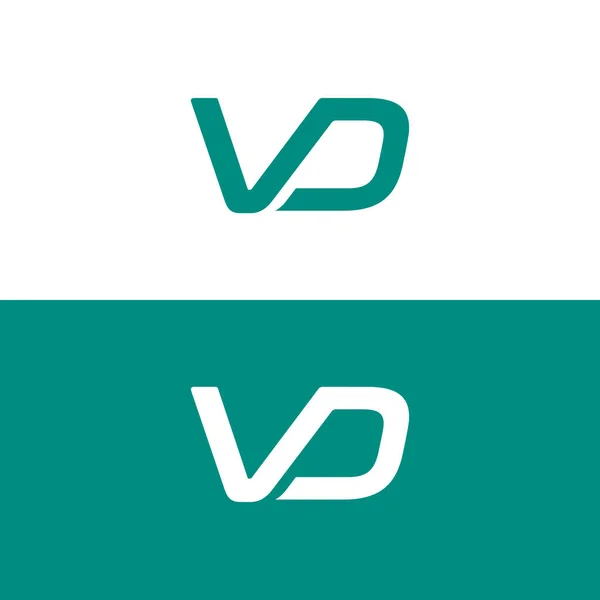 Дизайн Буквы Дизайн Логотипа — стоковый вектор