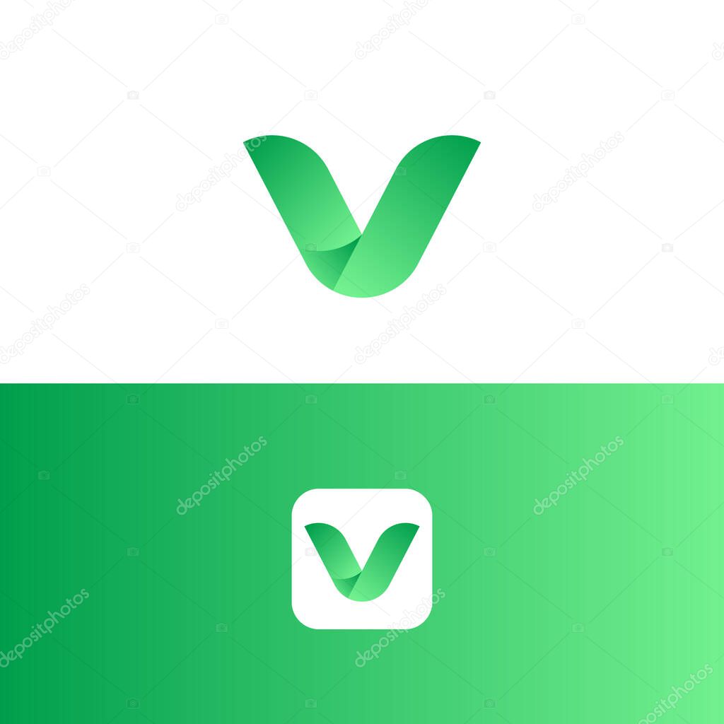 V Letters Logo Maker, Modern V Logo Creator