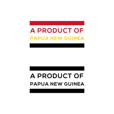 Papua Yeni Gine pulunun bir ürünü veya fok tasarım vektörü indirmesi