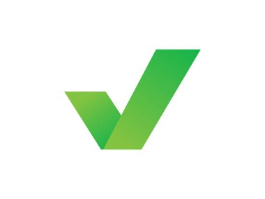 koyu simge vektör tasarımını kontrol et