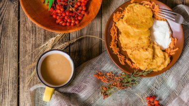 sonbahar sebze havuç ile börek