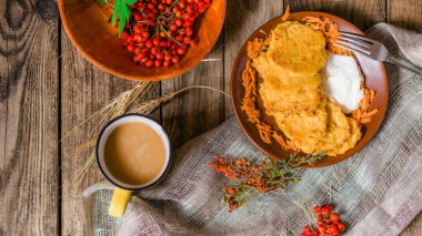 sonbahar sebze havuç ile börek