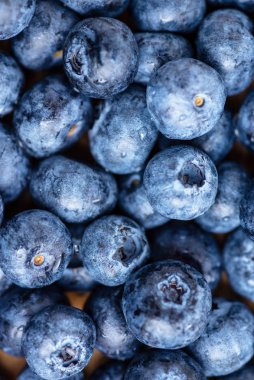 Sağlıklı yiyecek antioksidan yabanmersini yakın plan.