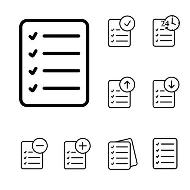 ince çizgi simgesi beyaz zemin üzerine makaleler, makaleler simgeler se