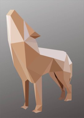  geometrik soyut kurt