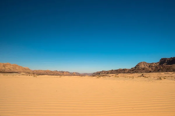 Sinai öknen landskap — Stockfoto