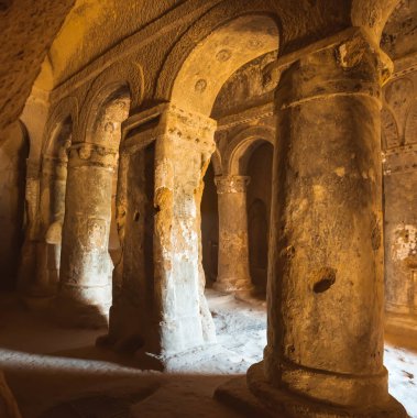 Selime Kapadokya Türkiye'de kilise Mağarası