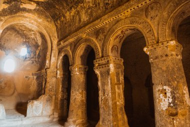 Selime Kapadokya Türkiye'de kilise Mağarası