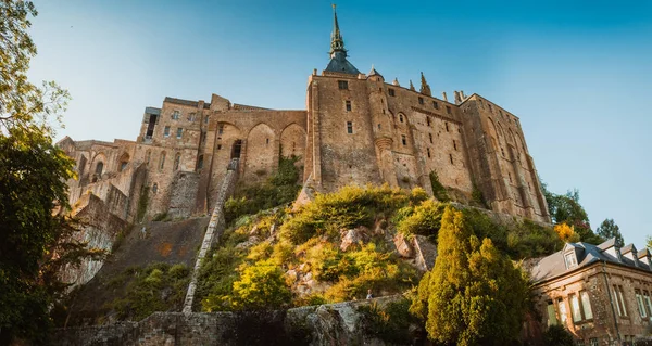 Mont Saint Michel isla de las mareas — Foto de Stock