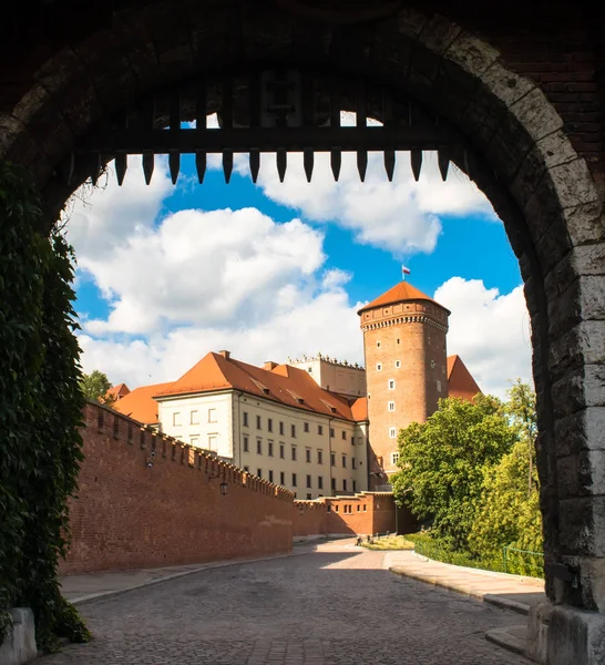 Hrad Wawel v Krakově, Polsko — Stock fotografie